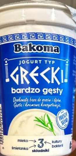 Фото - Грецький йогурт Bakoma