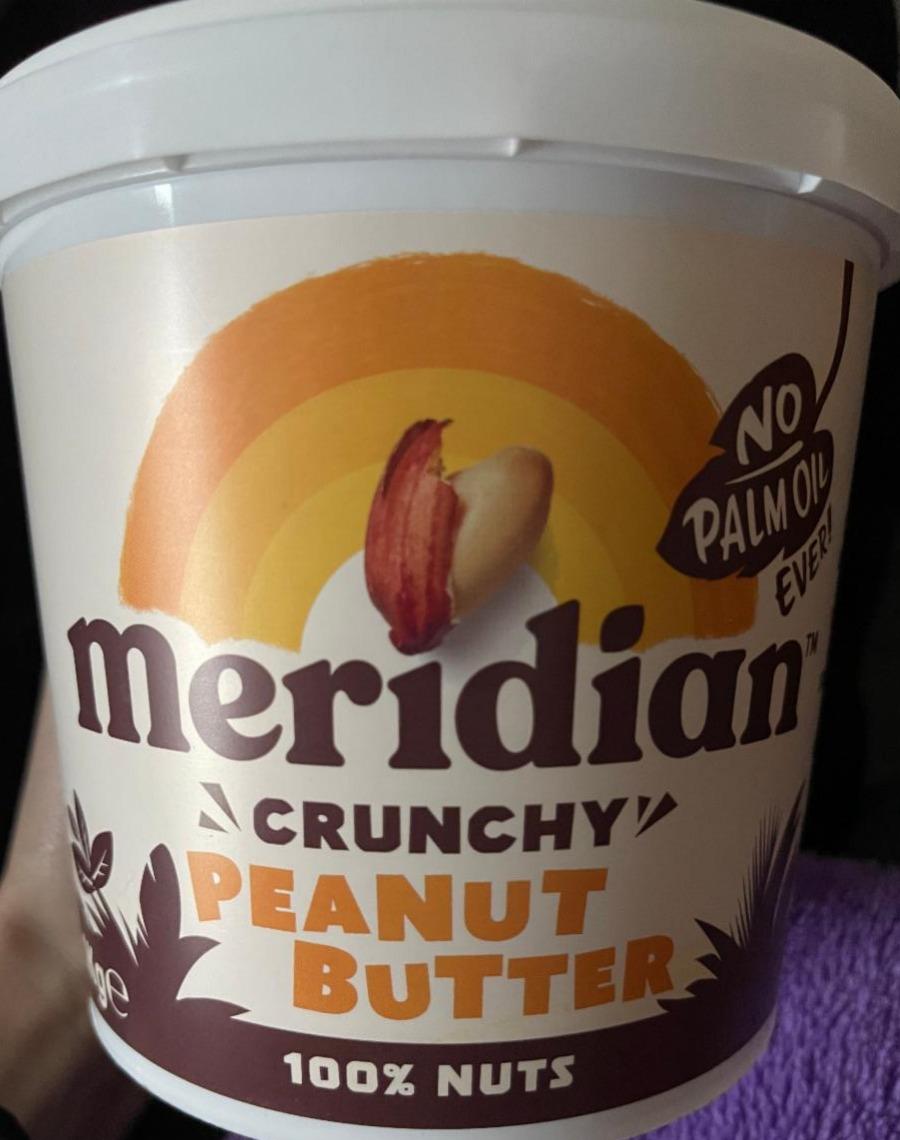 Фото - Паста арахісова Crunchy Peanut Butter Meridian