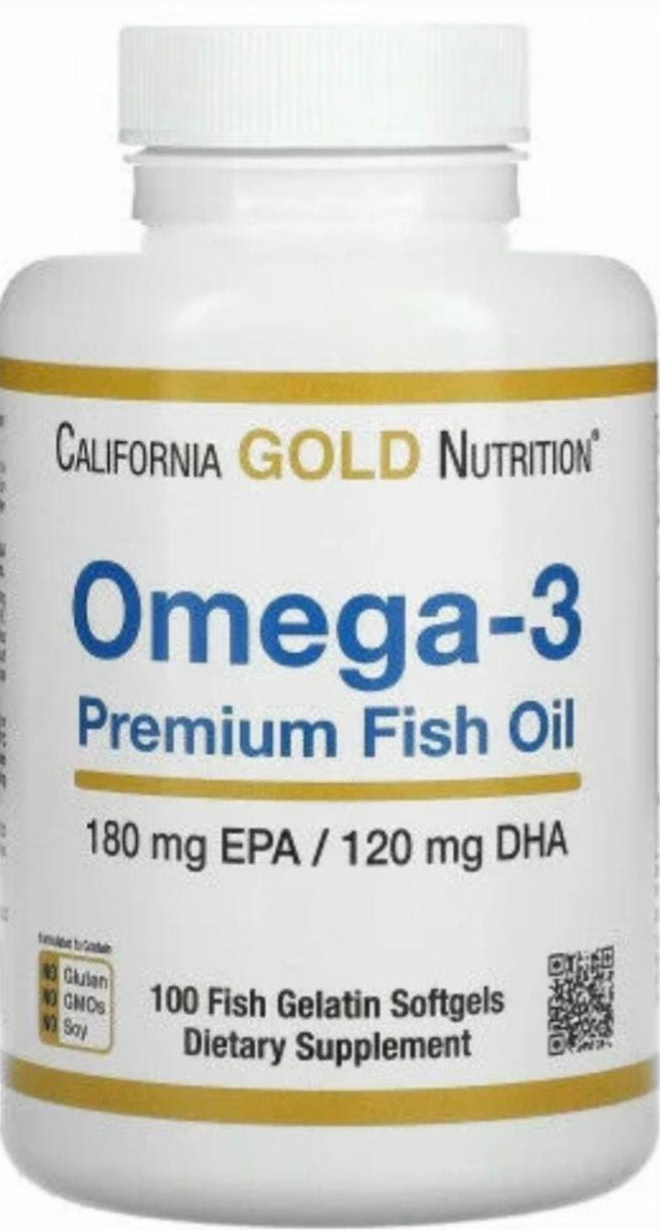 Фото - Omega 3 Premium Fish Oil California gold nutrition
