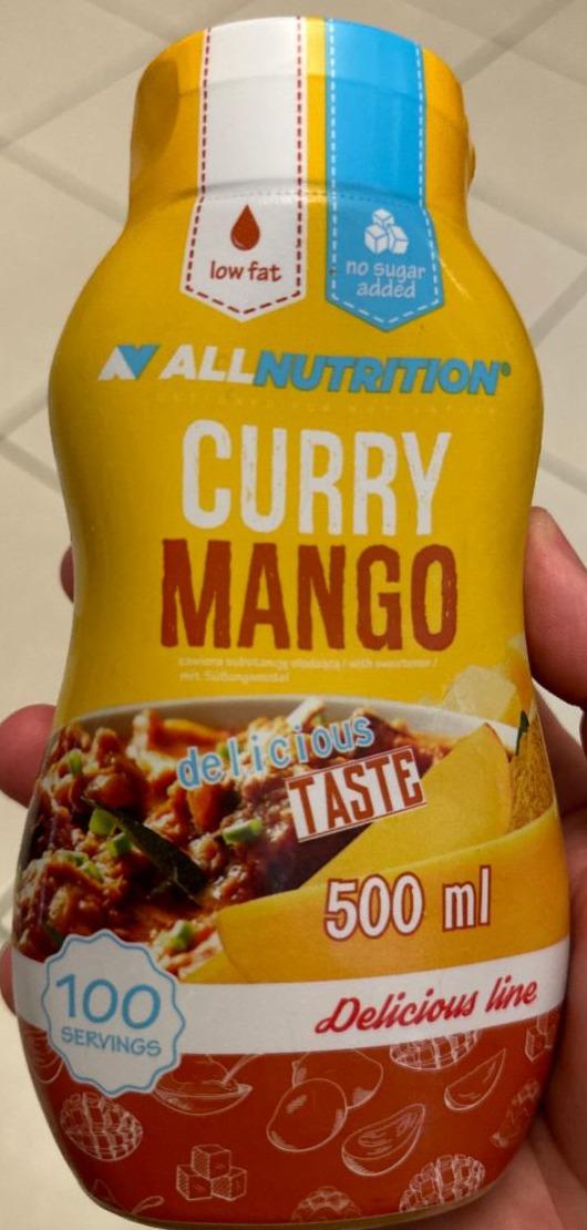Фото - Sos bez kalorii Wytrawny Allnutrition Sauce Curry Mango Allnutrition