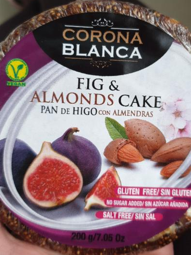 Фото - fig almonds cake Corona Blanca