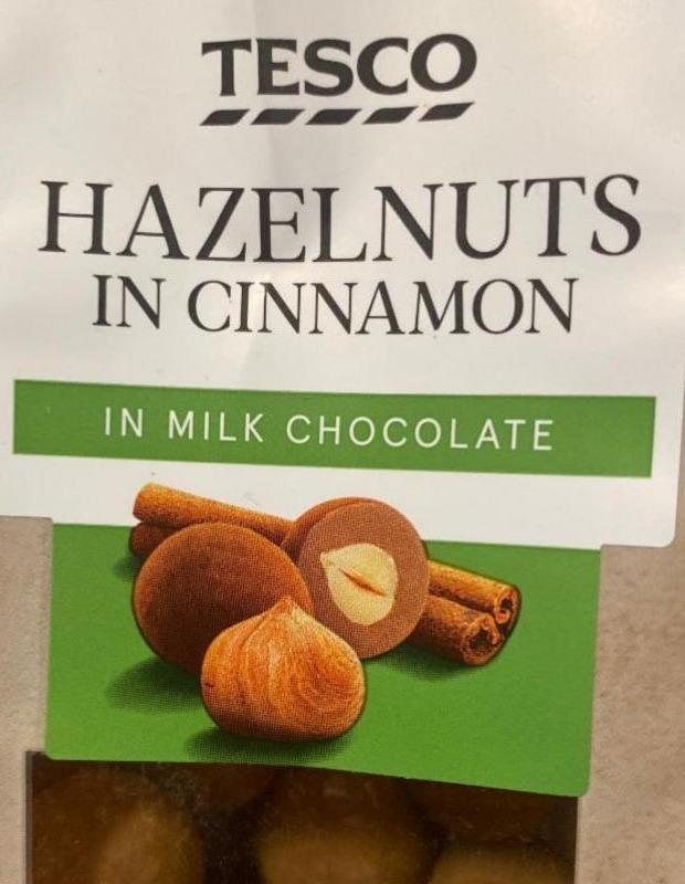 Фото - Hazelnuts in Cinnamon in Milk Chocolate Tesco
