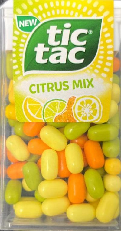 Фото - Драже Citrus Mix Tic Tac
