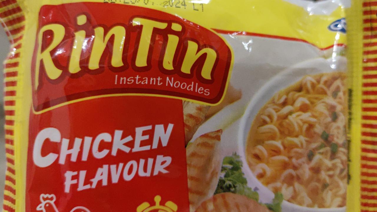 Фото - Chicken flavour Instant noodles RinTin Halal