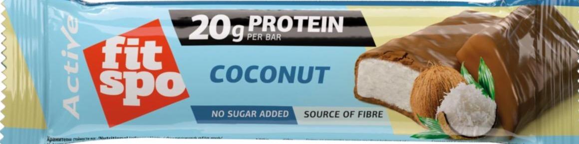 Фото - Protein bar coconut Fit Spo