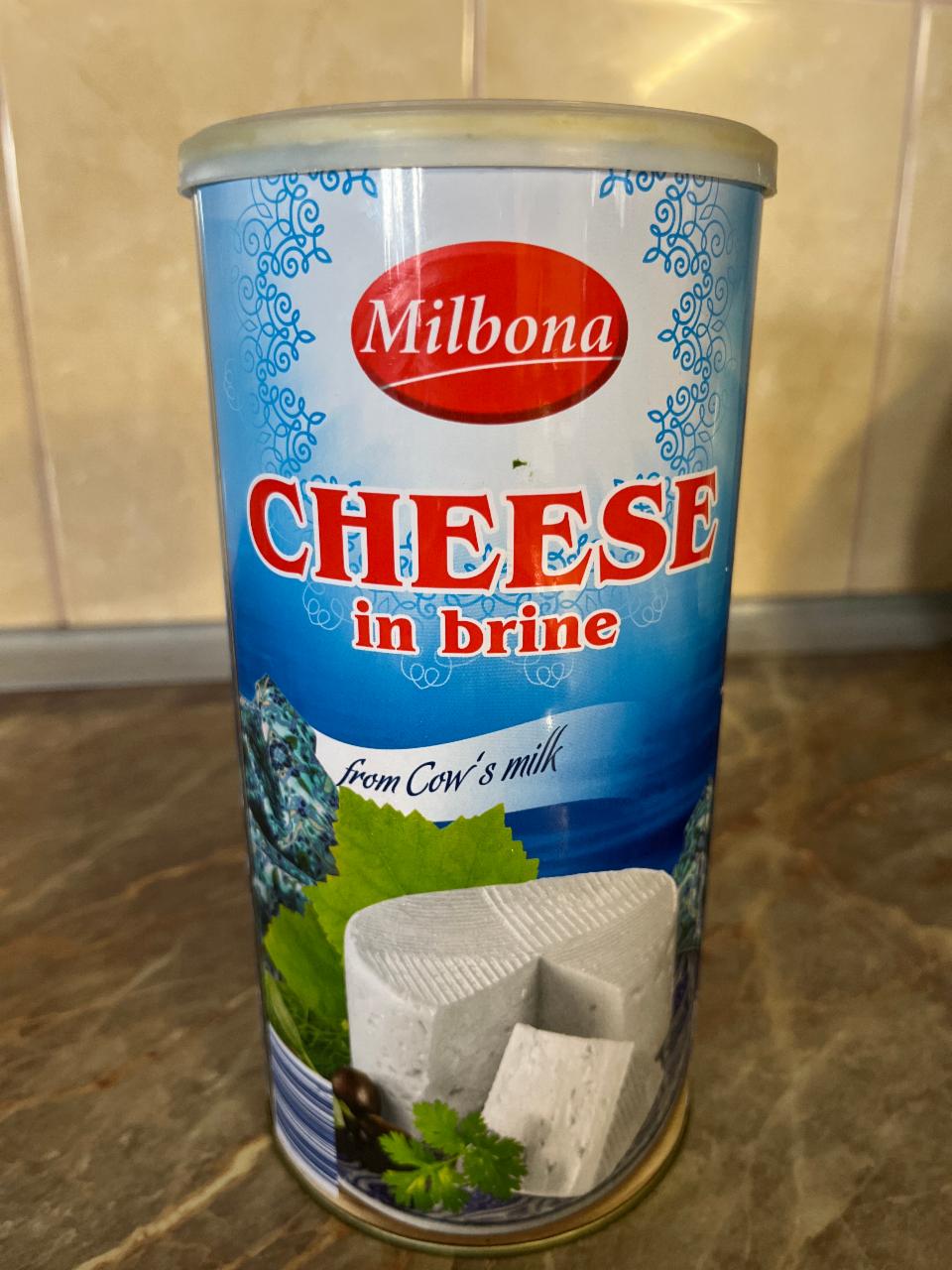 Фото - Сир розсільний Бринза Cheese in brine Milbona
