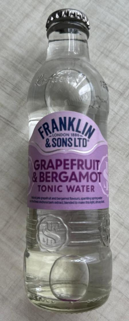 Фото - Pink Grapefruit & Bergamot Tonic Water Franklin & Sons LTD