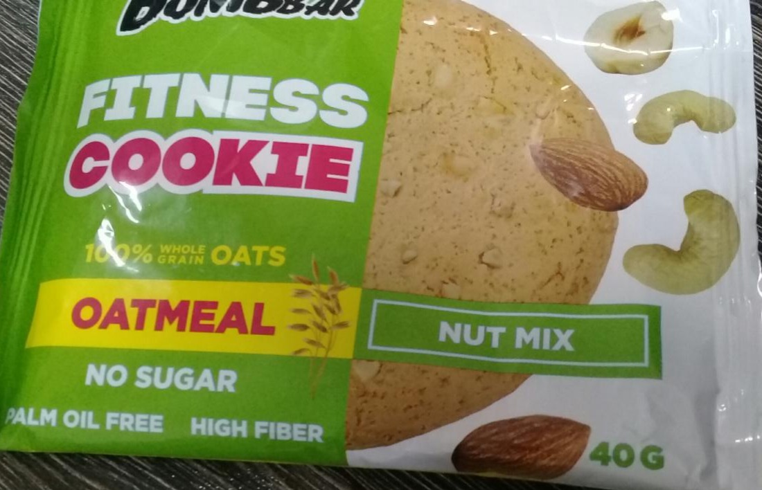 Фото - протеїнове печиво nut mix Bombar