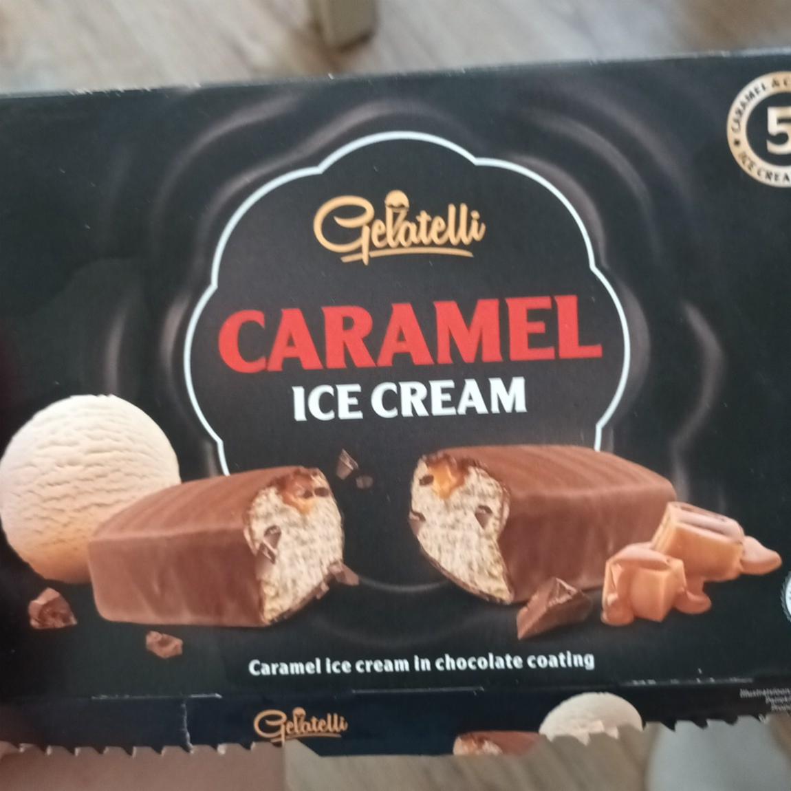 Фото - Морозиво карамельне в шоколаді Caramel Ice Cream Gelatelli
