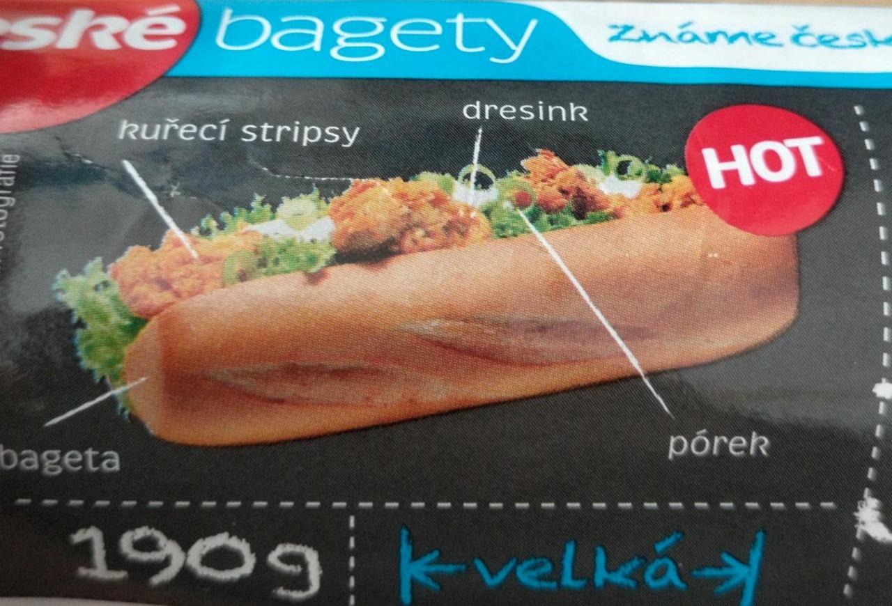 Фото - České bagety kuřecí stripsy K-Classic