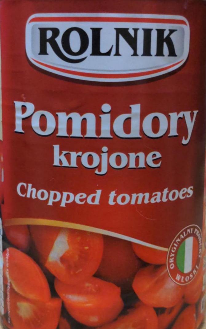 Фото - Pomidory krojone Rolnik Томати шматочками очищені у власному соці Rolnik