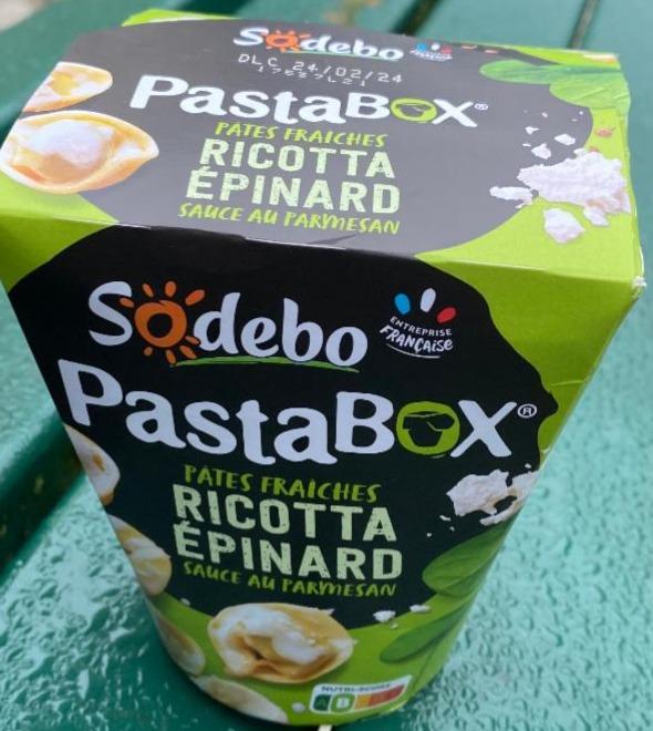 Фото - Pasta Box Tortellini Ricotta Spinach Sodebo