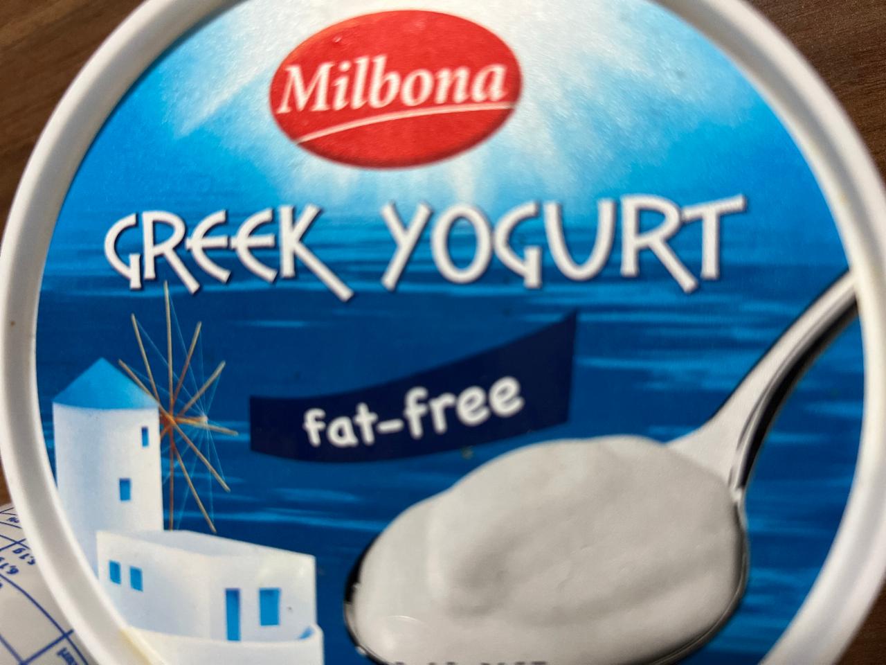 Фото - Greek yogurt Milbona