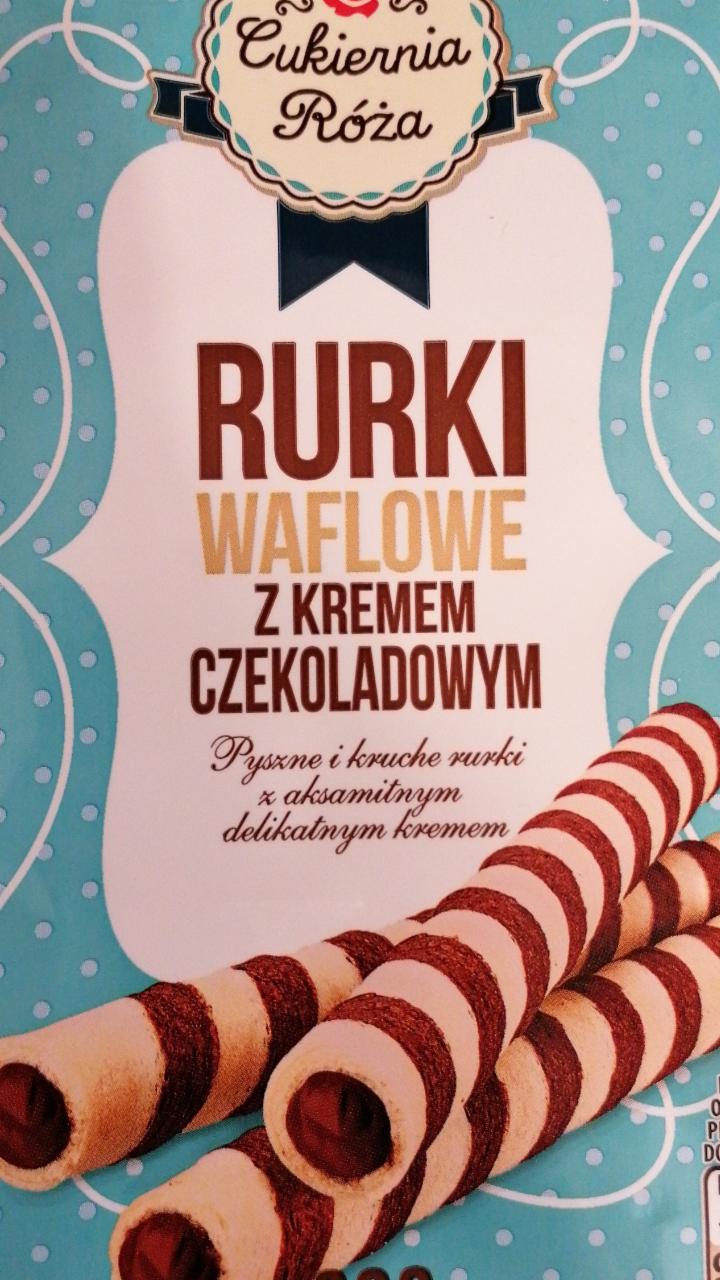 Фото - Вафельні трубочки з шоколадним кремом Cukiernia Roza