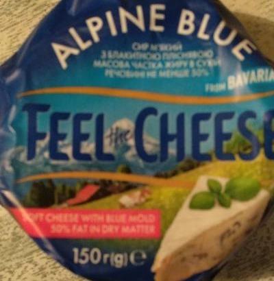 Фото - Сир м'який з блакитною пліснявою Alpine Blue Feel the Cheese