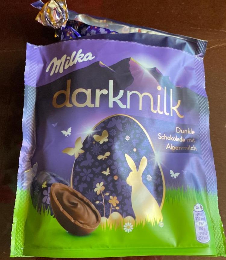 Фото - Цукерки шоколадні Darkmilk Milka
