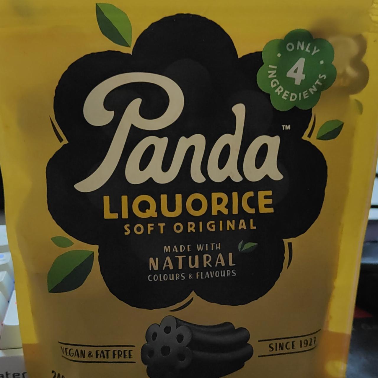 Фото - Цукерки з локричним смаком Original Liquorice Panda