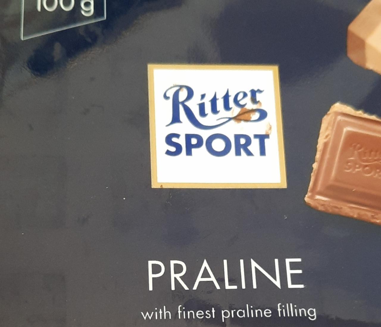 Фото - Шоколад молочний Praline Ritter Sport