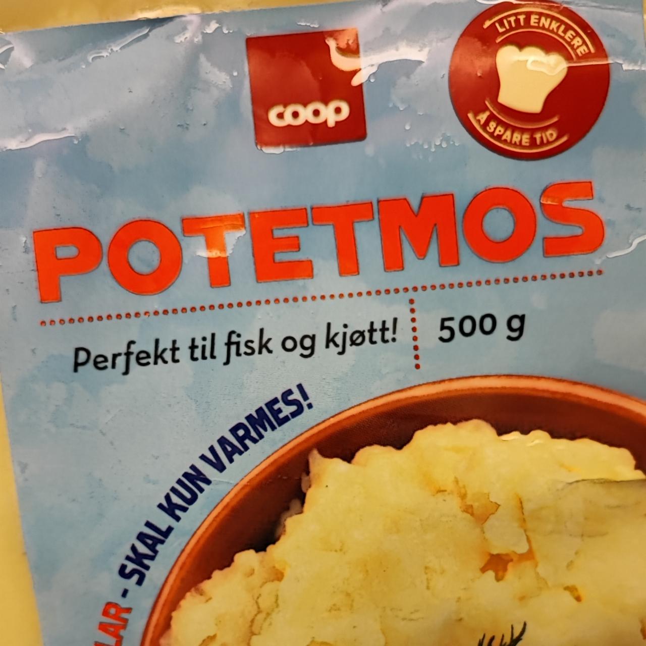 Фото - Пюре картопляне швидкого приготування Potetmos Coop