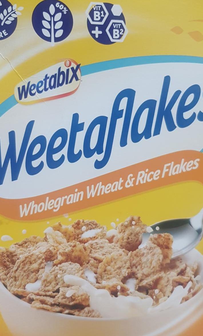 Фото - Цільнозернові пшеничні рисові пластівці Weetabix