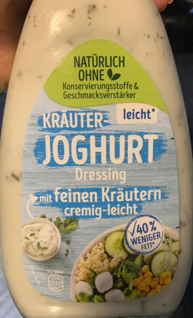 Фото - Йогуртна заправка Joghurt Kräuter Dressing Leicht Kühne