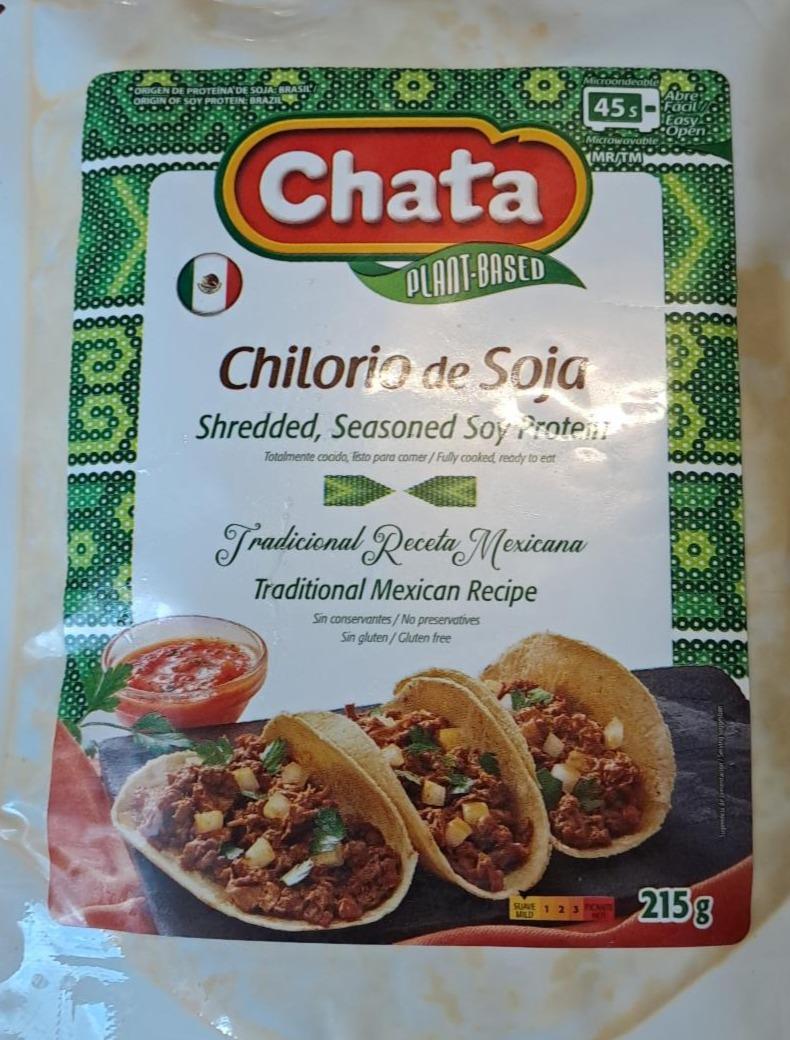 Фото - Подрібнений , приправлений соєвий білок Chilorio de Soja Chata Chata