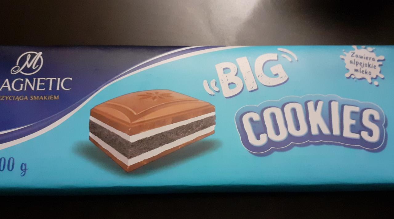 Фото - Шоколад молочний Big Cookies Magnetic