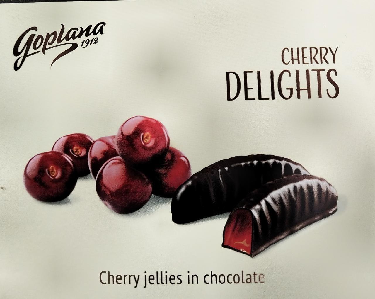 Фото - Цукерки вишневі в шоколаді Cherry Delights Goplana