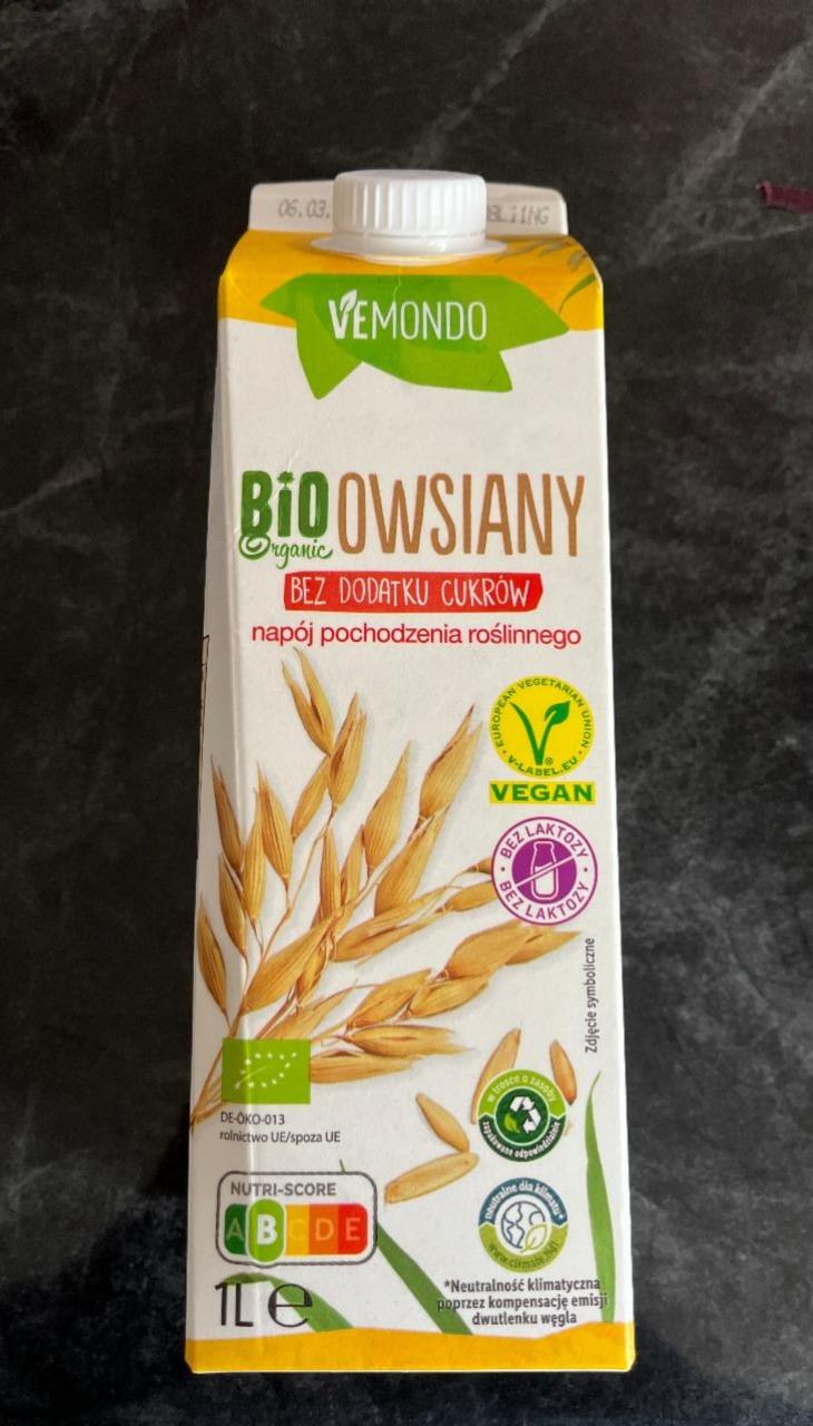 Фото - Напій вівсяний Bio Organic Owsiany Vemondo