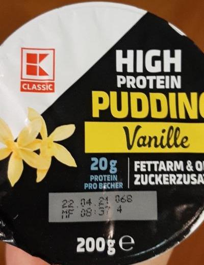 Фото - High Protein Pudding Vanille K-Classic