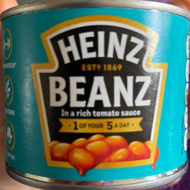 Фото - Квасоля в густому томатному соусі Heinz Beanz