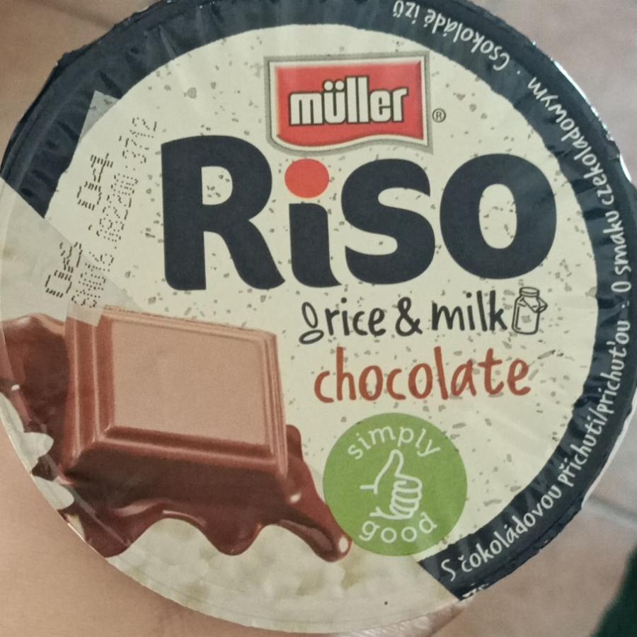 Фото - Молочно-рисовий десерт зі смаком шоколаду Riso Müller