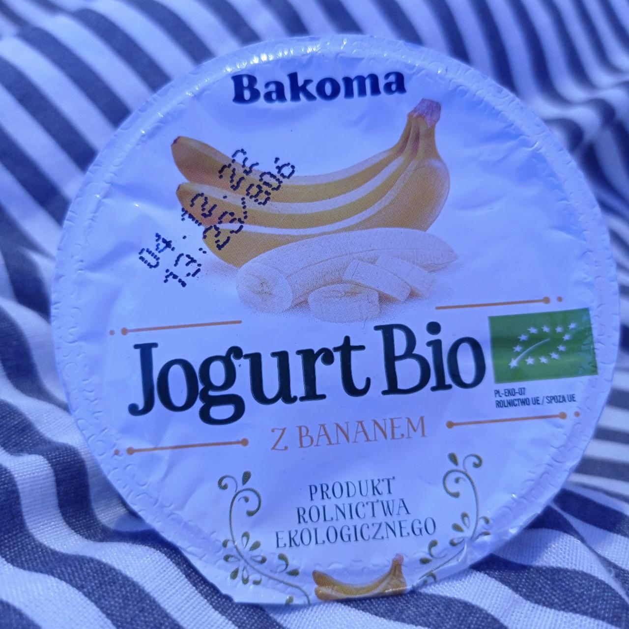 Фото - Біо йогурт з бананом Bakoma