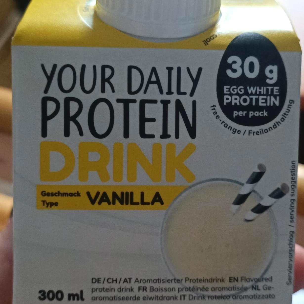 Фото - Напій протеїновий ванільний Your Daily Protein Drink Vanilla Eggy Food