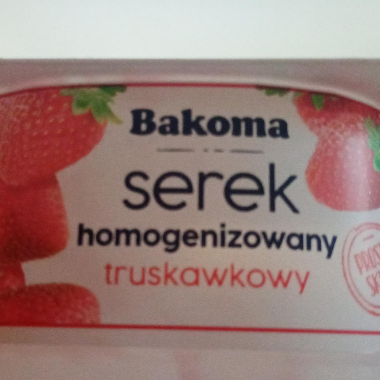 Фото - Сирок зі смаком полуниці Bakoma