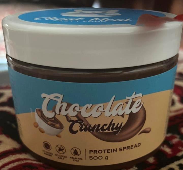Фото - Паста шоколадна протеїнова Chocolate Crunchy Protein Spread Cheat Meal