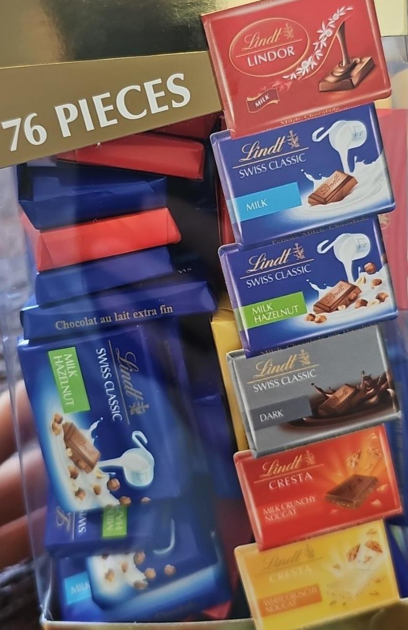Фото - Шоколад Swiss premium chocolate 76 pieces Lindt