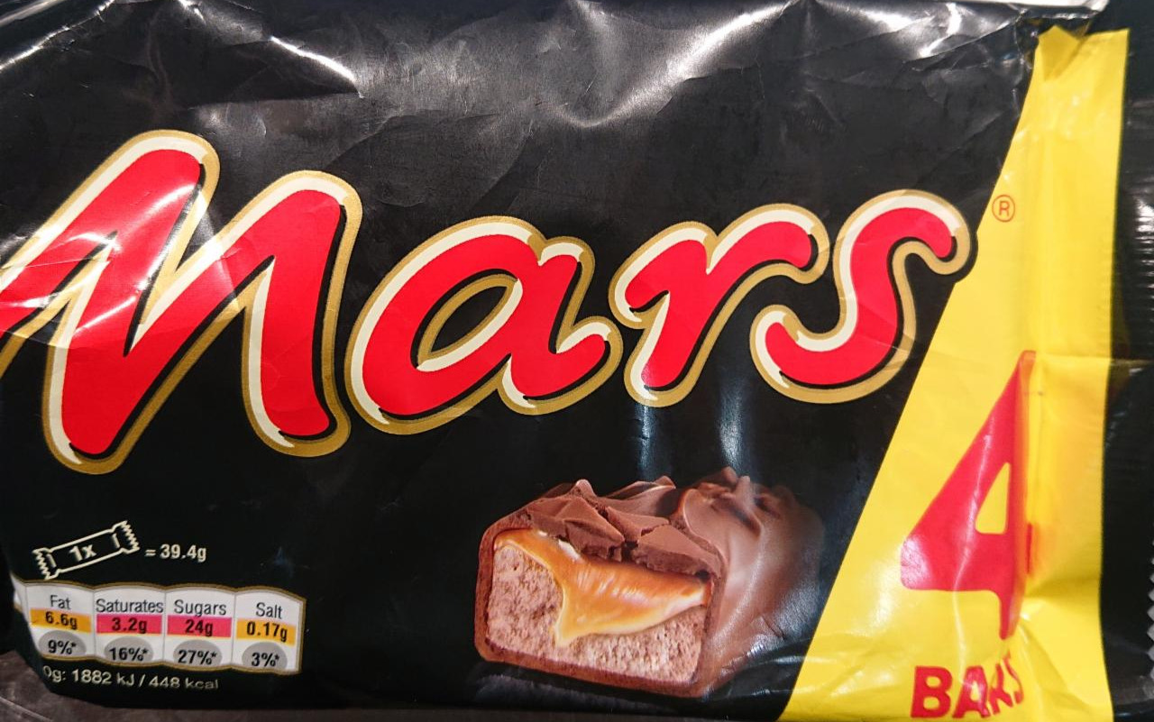 Фото - Шоколадний батончик Mars (Марс)