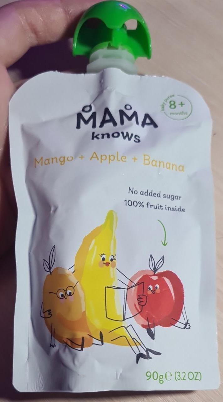 Фото - Mama knows Mango+Apple+Banana