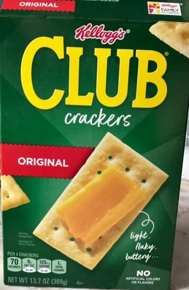 Фото - Club Original Crackers Kellogg's