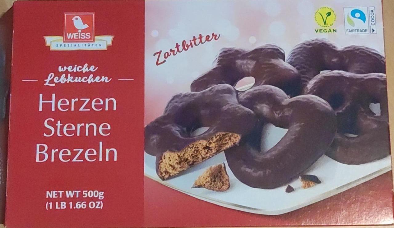 Фото - Пряники в шоколаді Weiche Lebkuchen Zartbitter Weiss