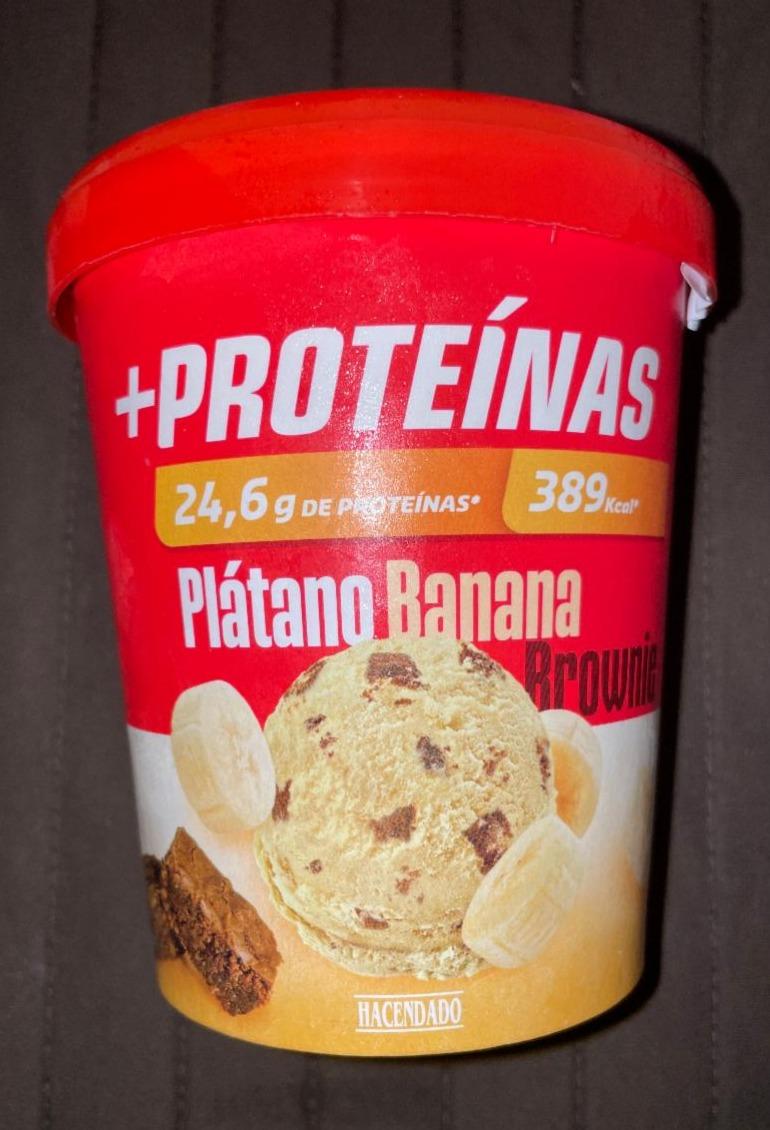 Фото - Морозиво протеїнове Banana Brownie Hacendado