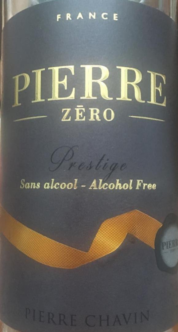 Фото - Безалкогольне вино Chardonnay Pierre Zero Prestige Domaines Pierre Chavin
