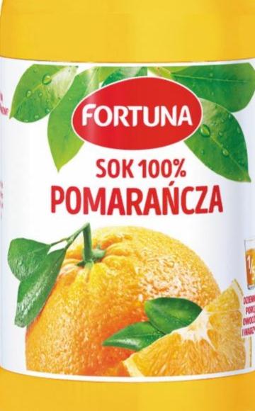 Фото - Сік 100% апельсиновий Fortuna