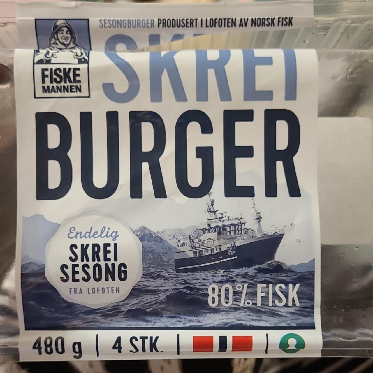 Фото - Рибні бургери Skrei Burger Fiske Mannen