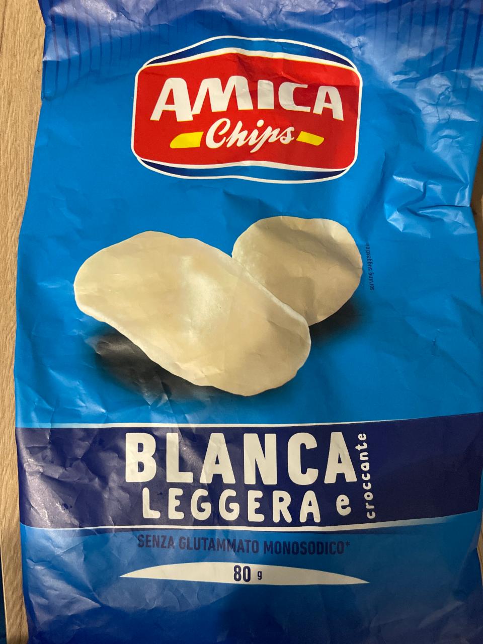 Фото - Снеки картопляні Blanca Leggera Amica Chips