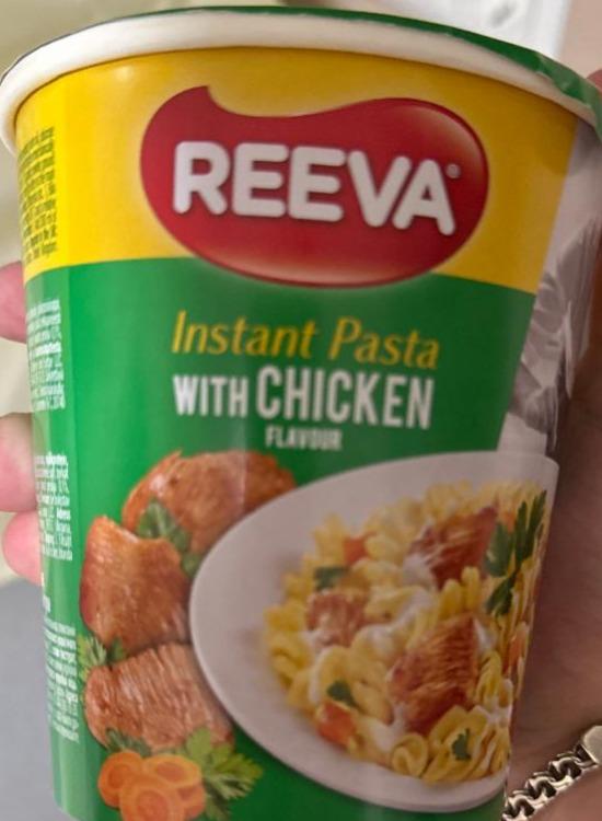 Фото - Паста швидкого приготування з куркою Instant Pasta Chiken Flavour Reeva