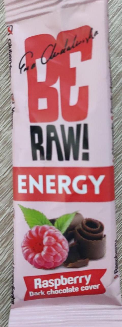 Фото - Energy Raspberry Dark chocolate cover Be Raw!