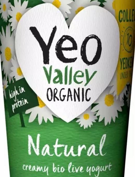 Фото - Organic Natural Yoghurt Yeo Valley