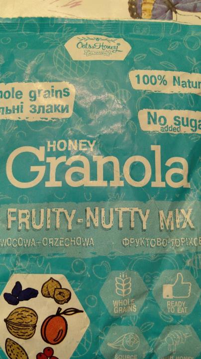 Фото - Гранола фруктово-горіхова Fruity-Nutty Mix Oats&Honey
